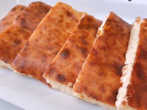 【トースター調理】豆腐入りヘルシーなチーズケーキ